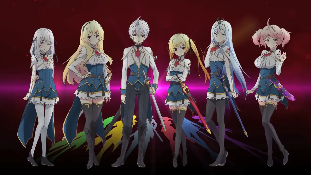 Cena do anime Bahamut