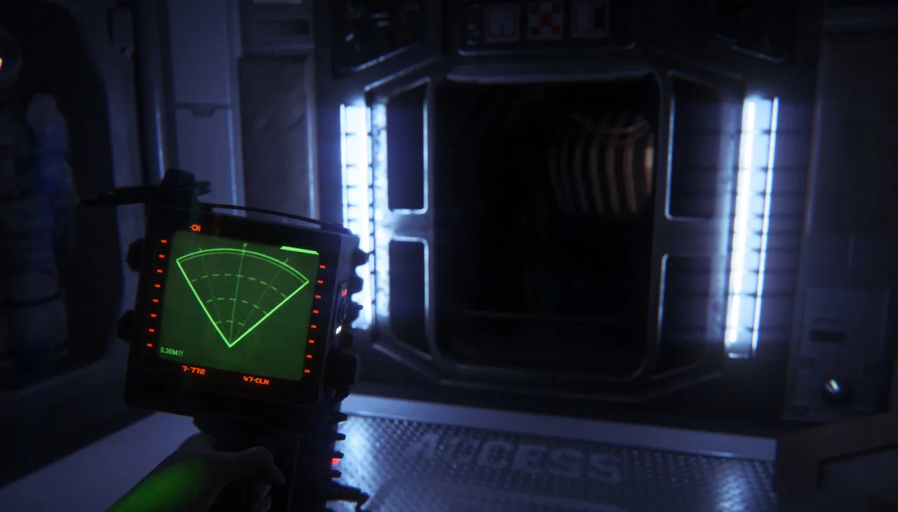 Cena do jogo Alien: Isolation