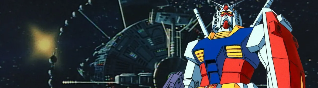 Cena do anime Mobile Suit Gundam