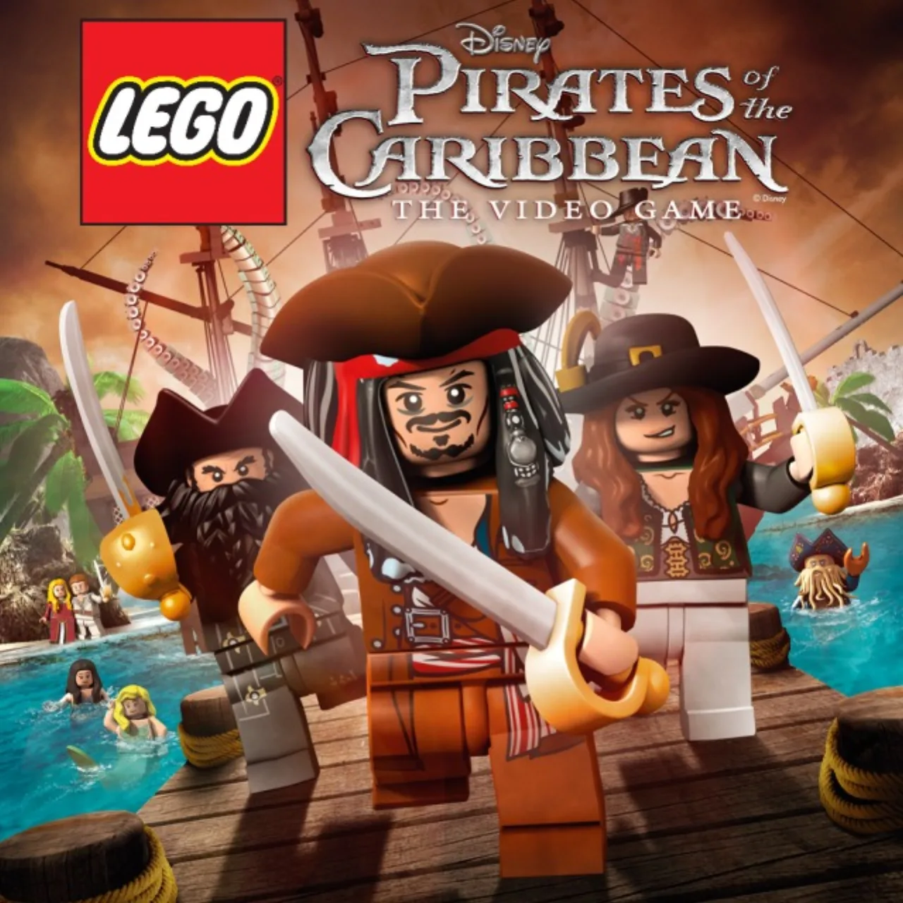 Cena do jogo Pirates of the Caribbean (filme)
