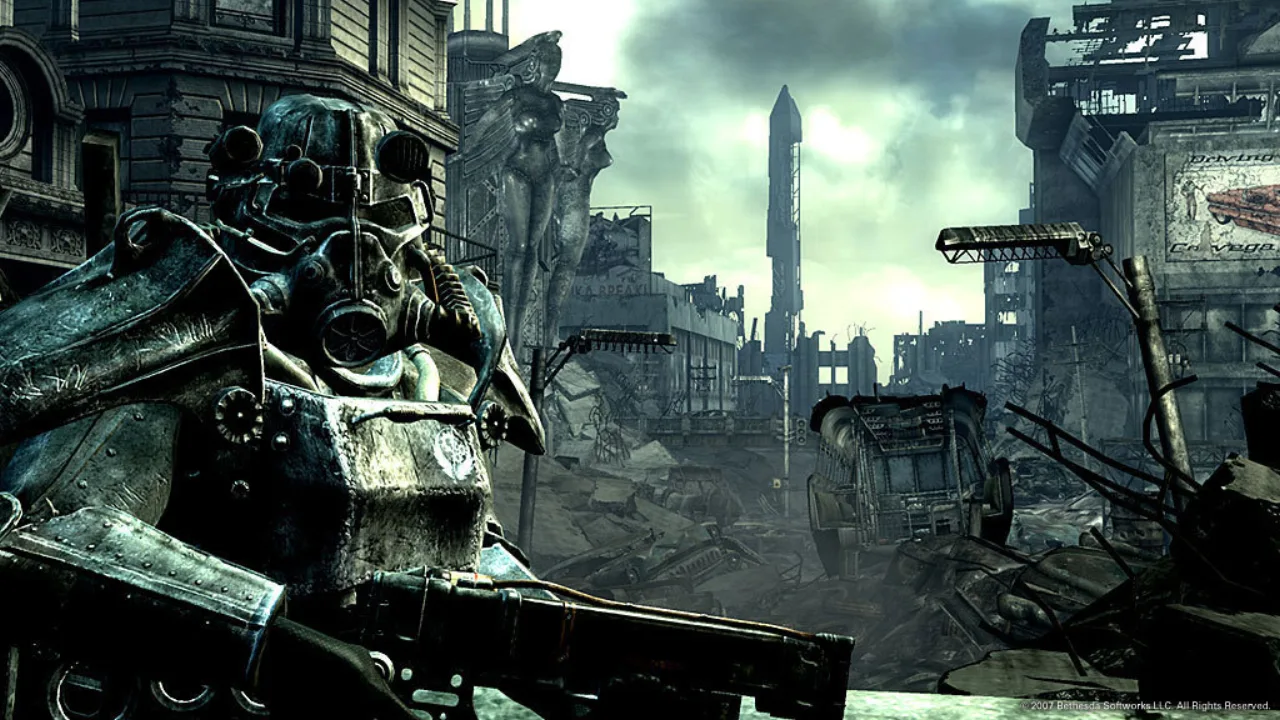 Cena do jogo Fallout 3