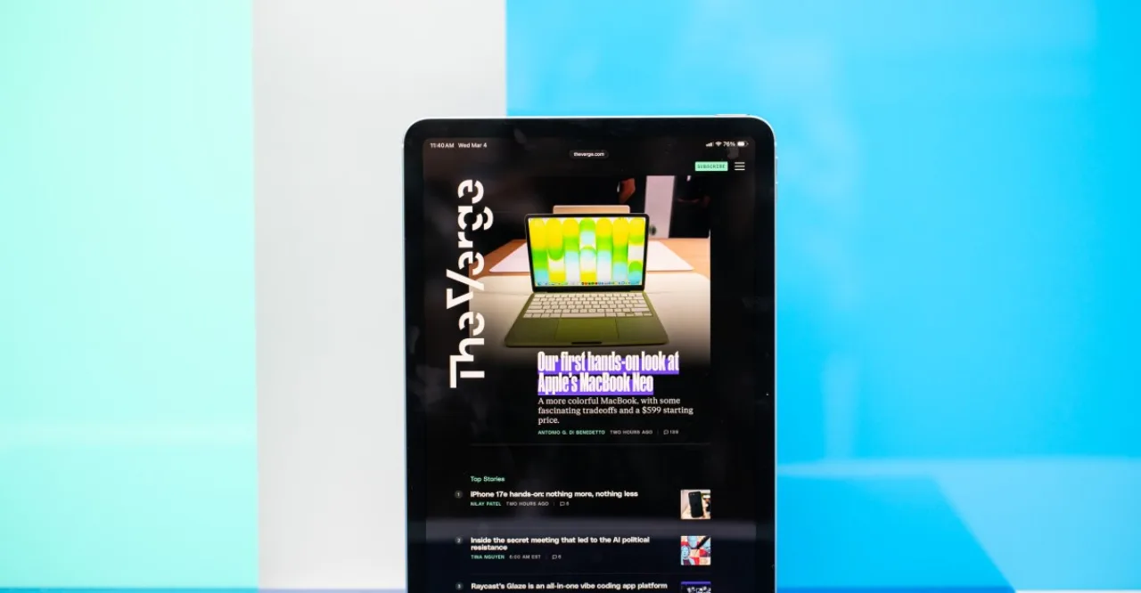Imagem ilustrativa: iPad Air M2: descontos de até 100 dólares marcam queda de preço inédita