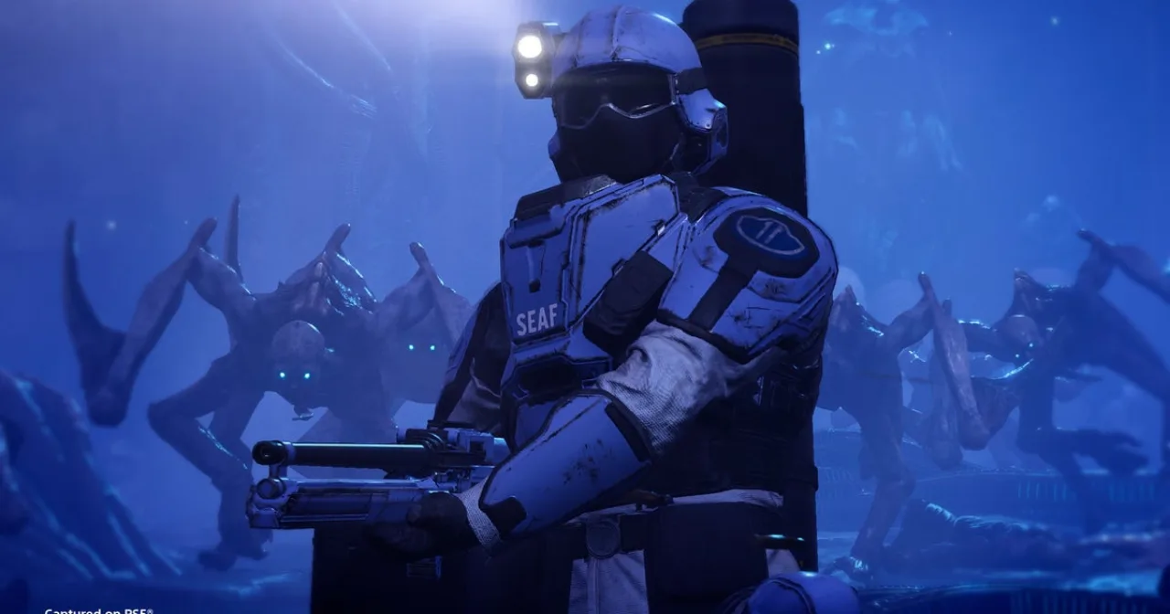 Imagem ilustrativa: Helldivers 2: Devoid of Liberty traz NPCs mais úteis e dois novos inimigos Illuminate — o que muda?