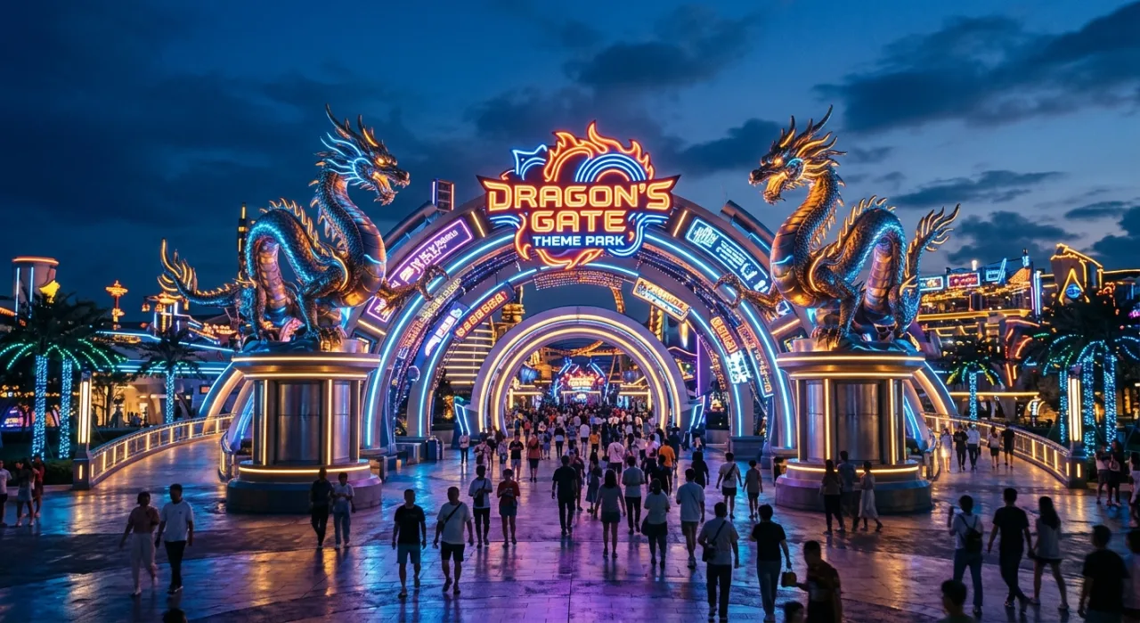 Imagem ilustrativa: Toei nega parque do Dragon Ball na França – o que realmente aconteceu?