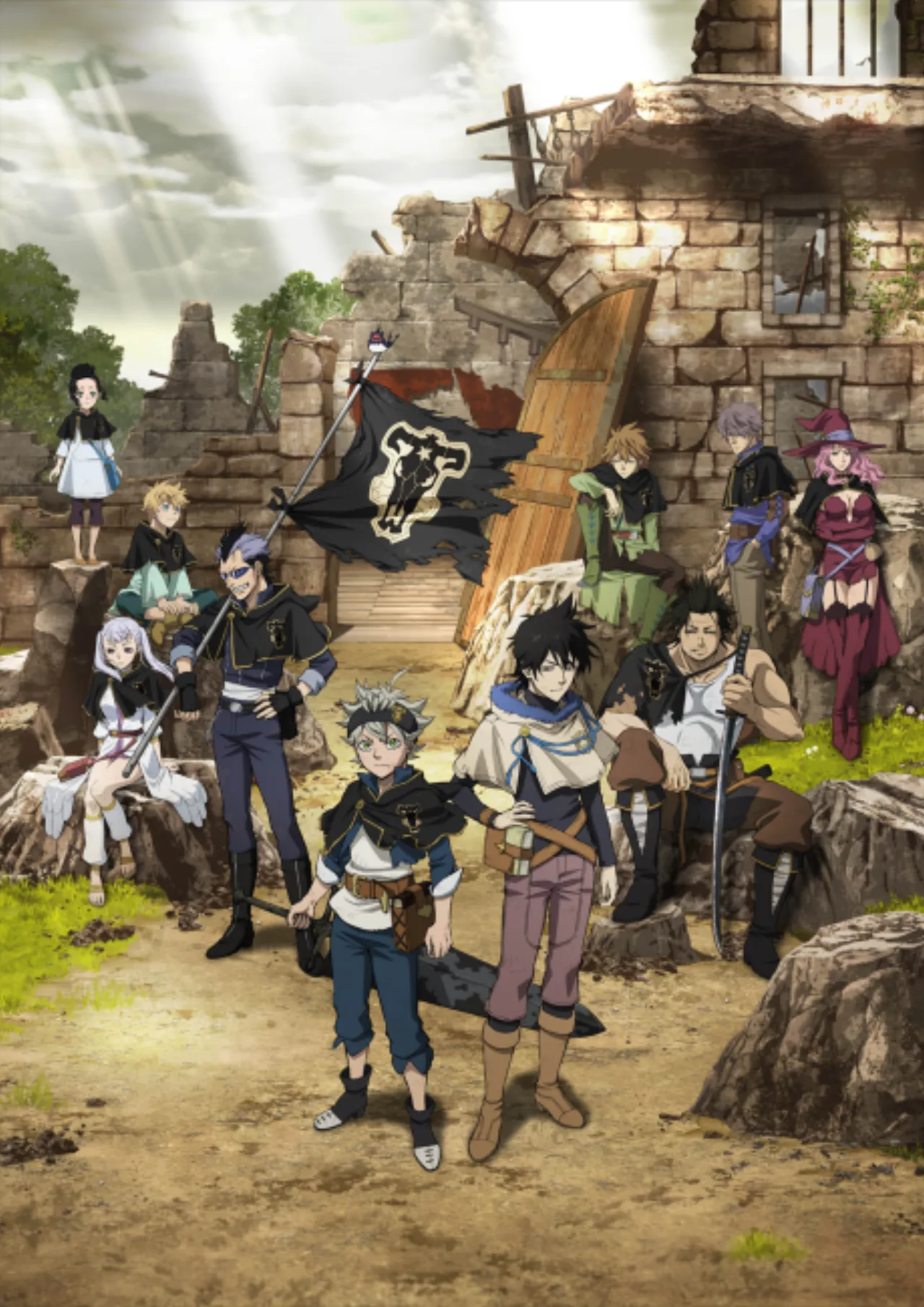 Cena do anime Black Clover