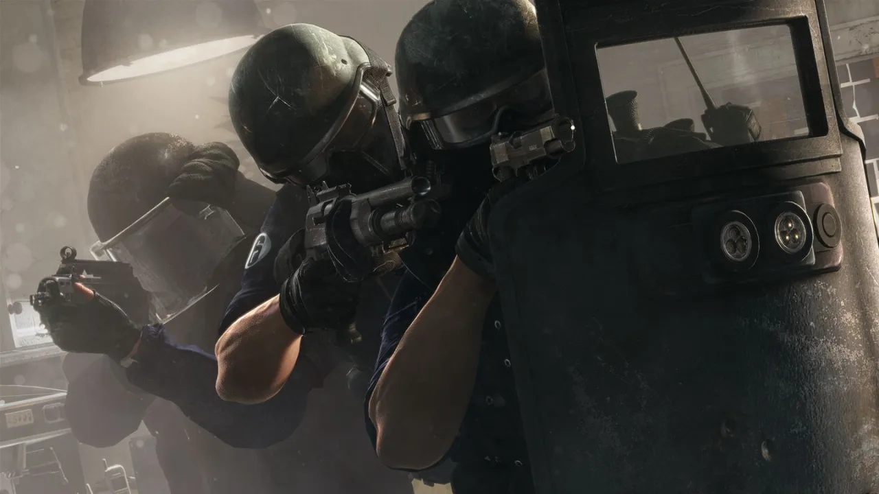Cena do jogo Rainbow Six Siege