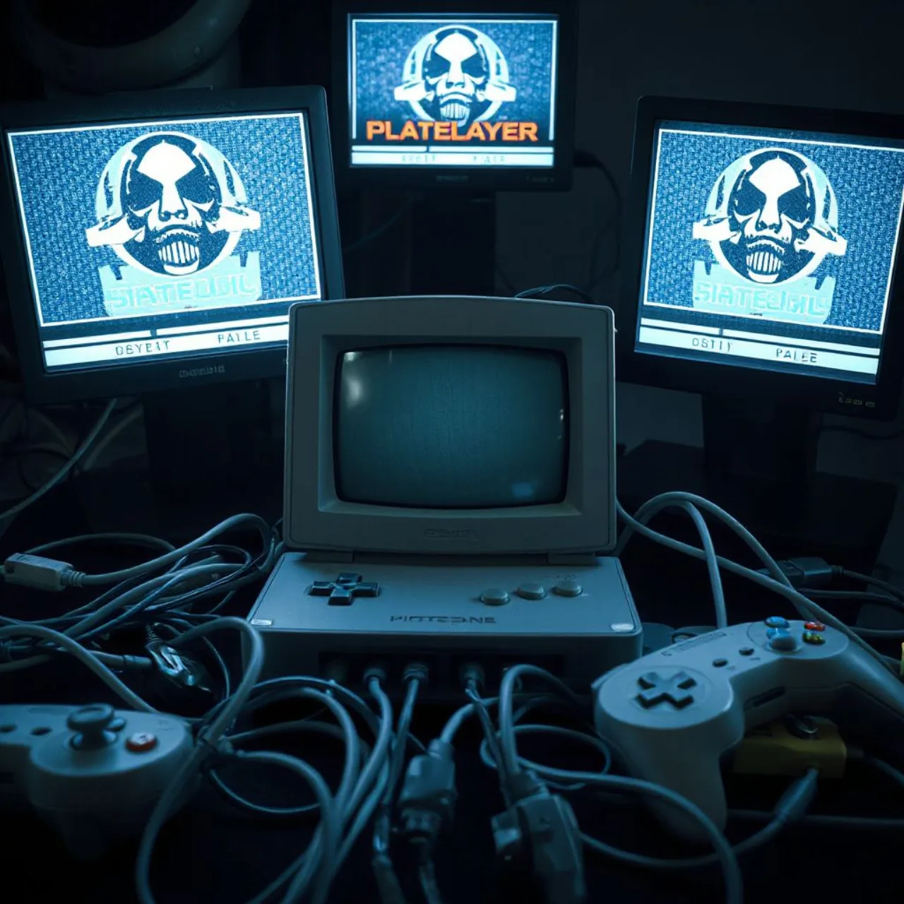 Logotipo Insignia ao lado da capa de Burnout 3 e um controle Xbox, indicando modo multiplayer online