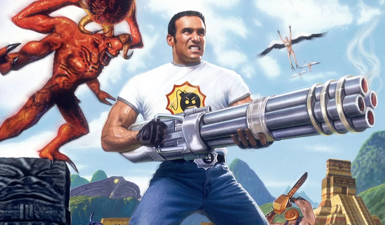 Cena do jogo Serious Sam: The Third Encounter