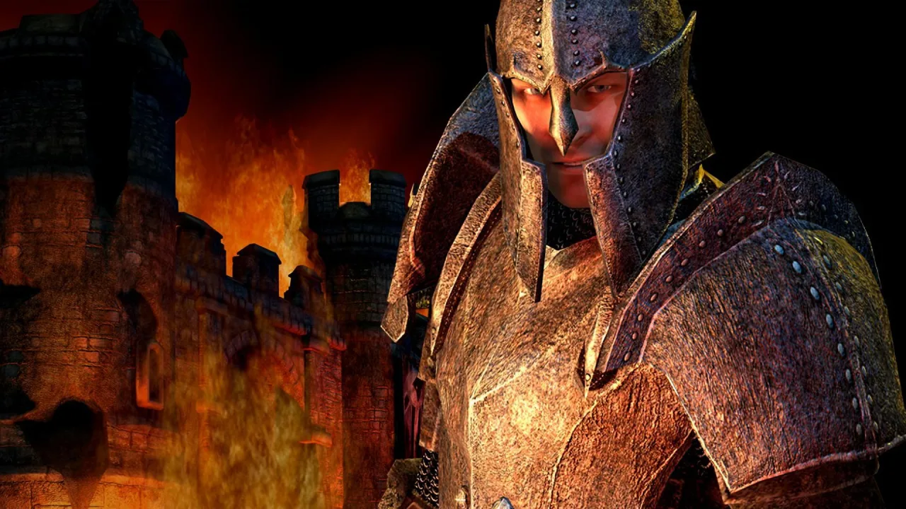 Cena do jogo The Elder Scrolls IV: Oblivion
