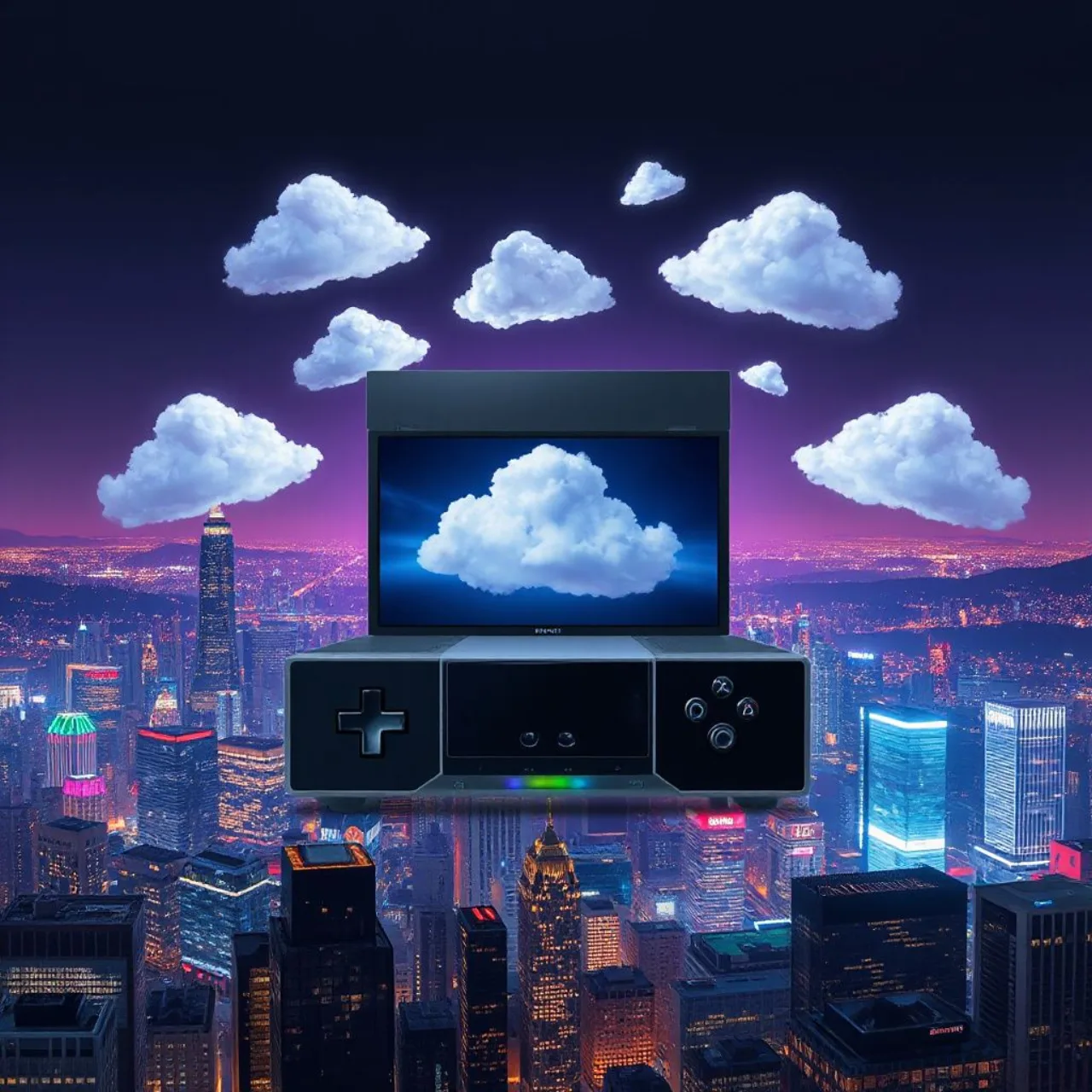 Logotipo da Xbox ao lado do selo de GTA 6 sobre um ícone de nuvem, indicando streaming