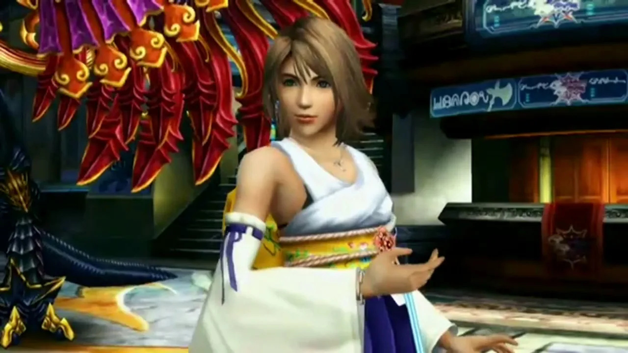 Cena do jogo Final Fantasy X