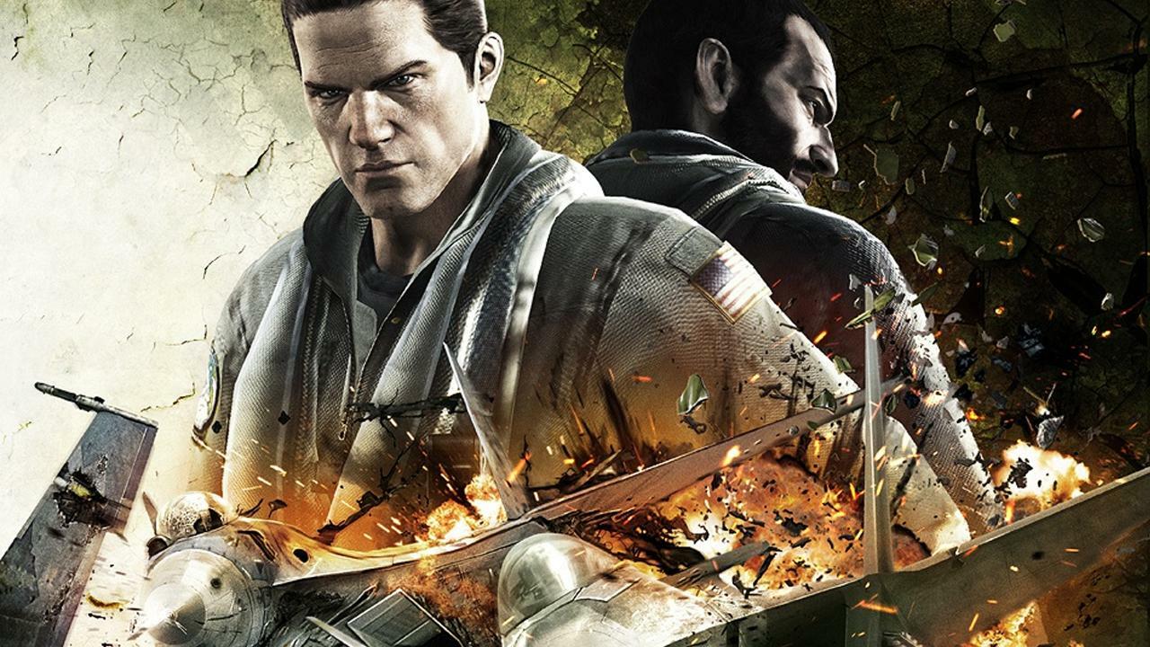 Cena do jogo Ace Combat 8