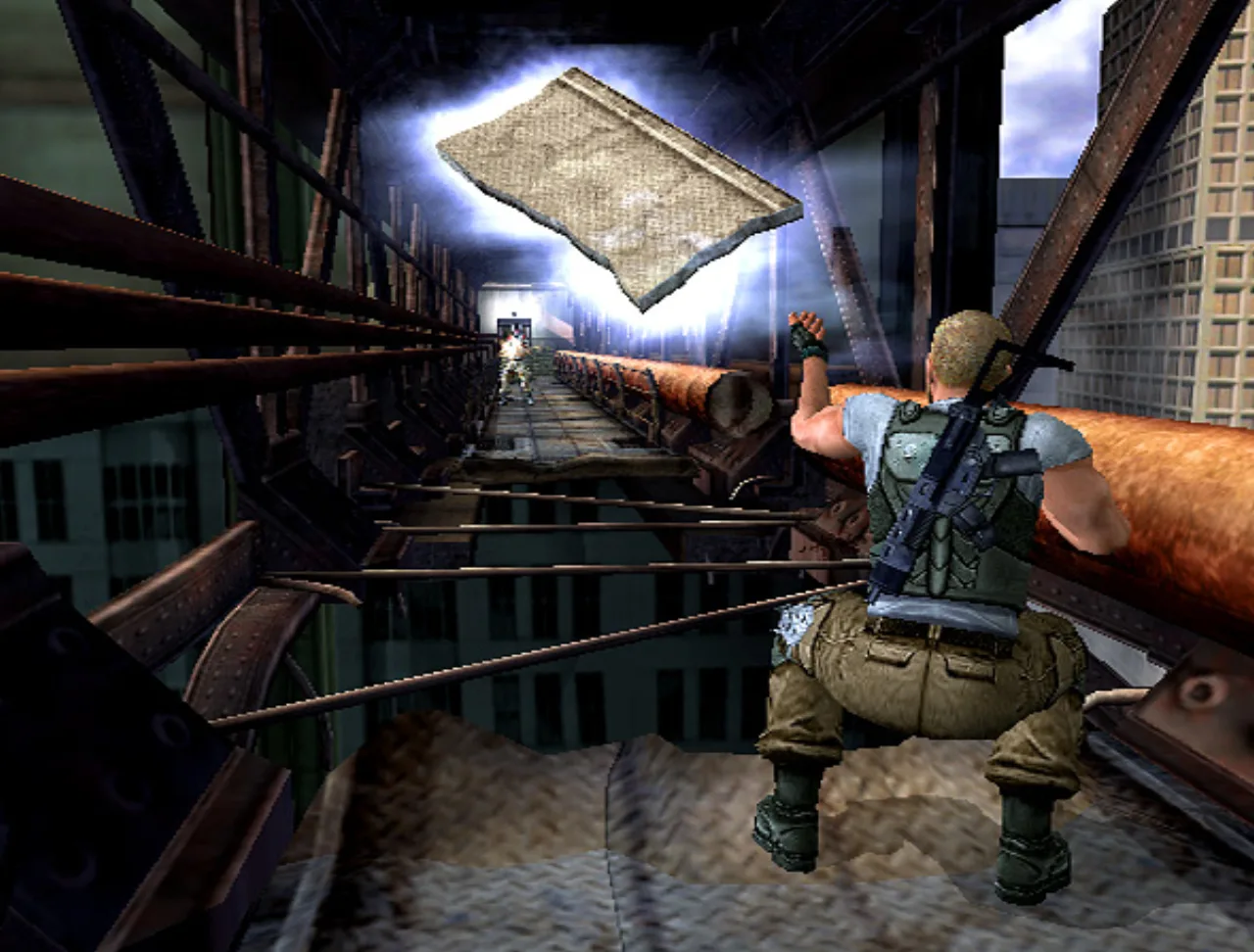 Cena do jogo Psi-Ops: The Mindgate Conspiracy