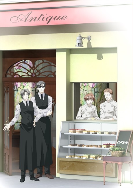 Cena do anime Antique Bakery