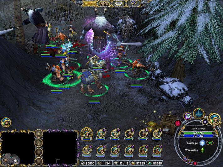 Cena do jogo Dungeons & Dragons