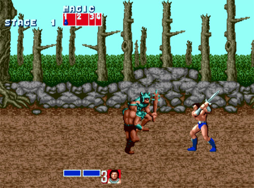 Cena do jogo Sega Genesis