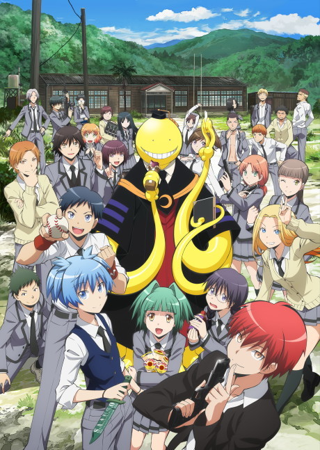Cena do anime Assassination Classroom