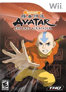 Cena do jogo Avatar Aang