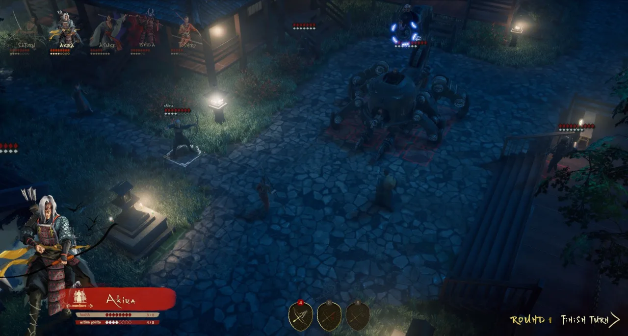Cena do jogo Shadow of the Road