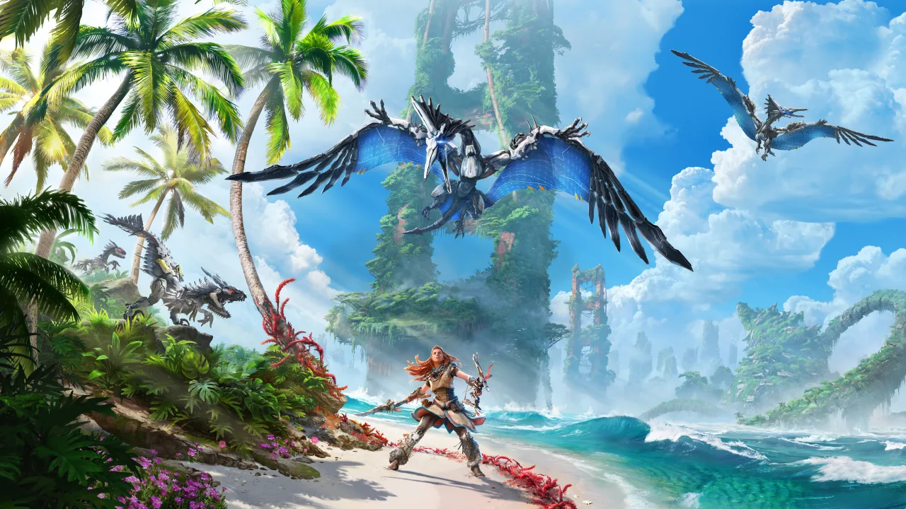 Cena do jogo Horizon Forbidden West