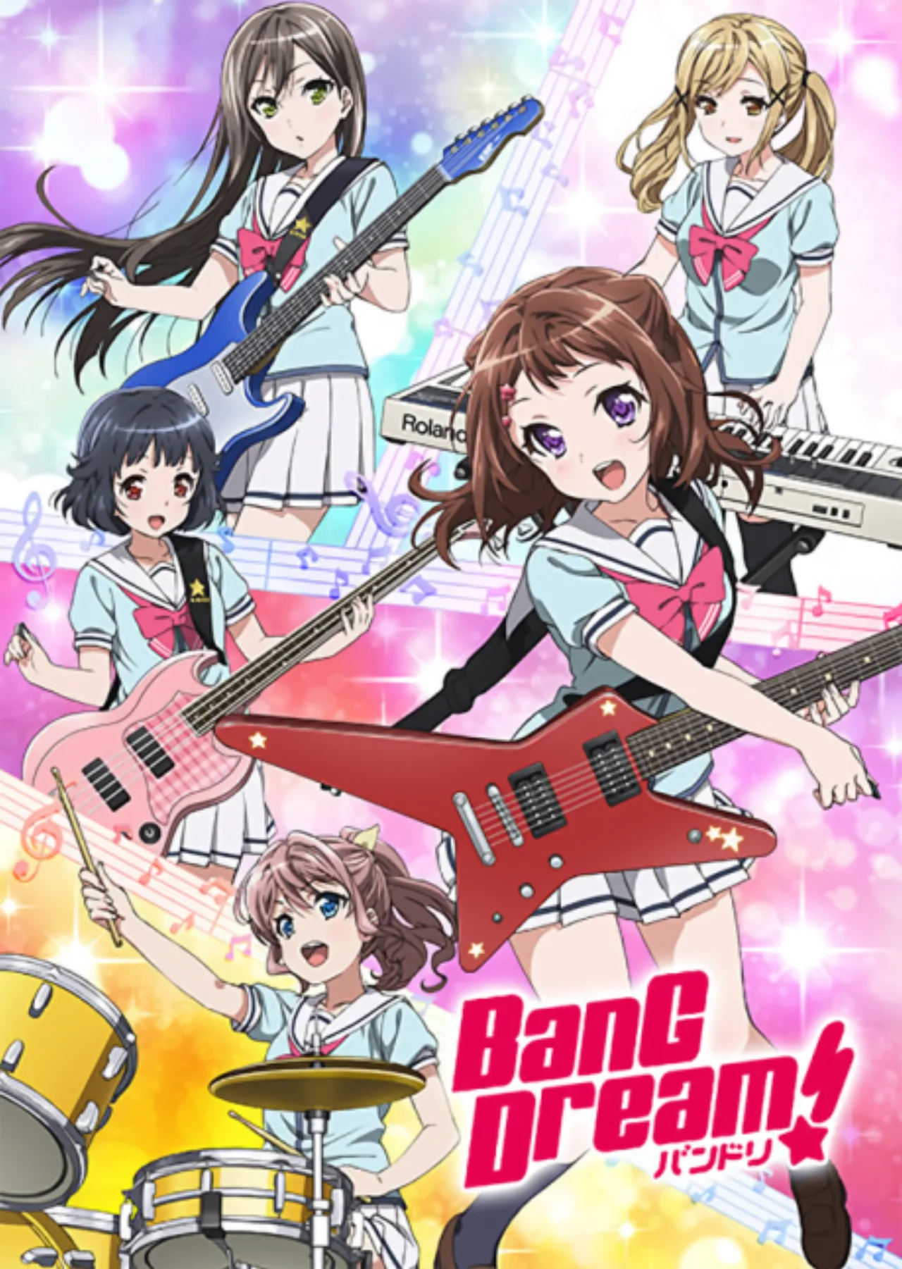 Cena do anime BanG Dream!