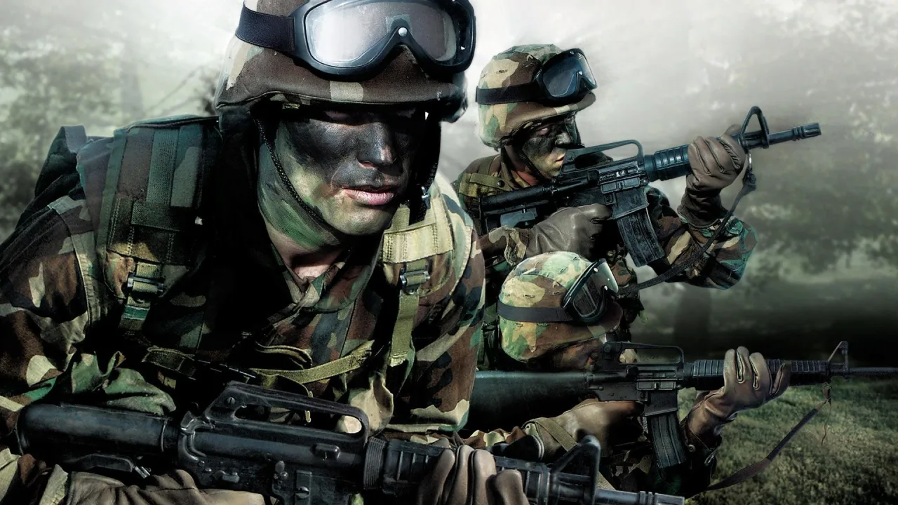 Cena do jogo Ghost Recon