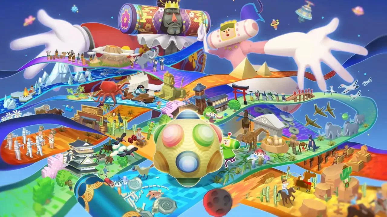Cena do jogo Once Upon a Katamari