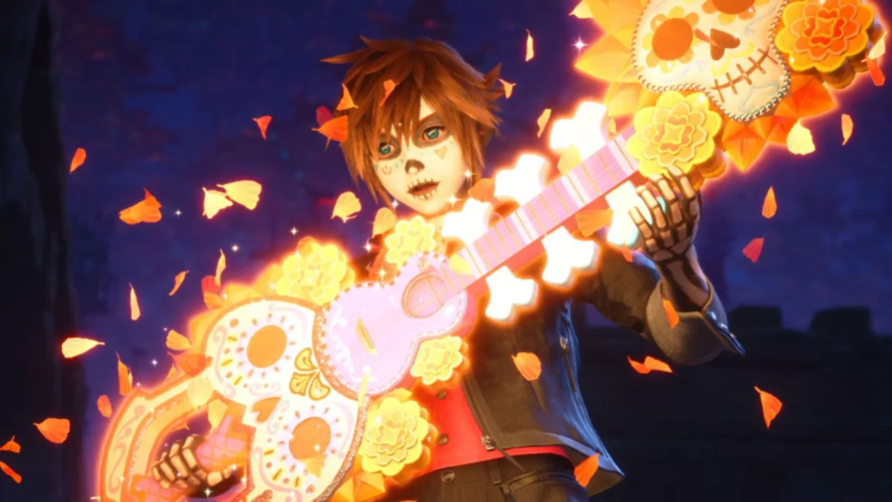 Imagem ilustrativa: Kingdom Hearts 4: lançamento para 2027 e o primeiro mundo Coco revelado