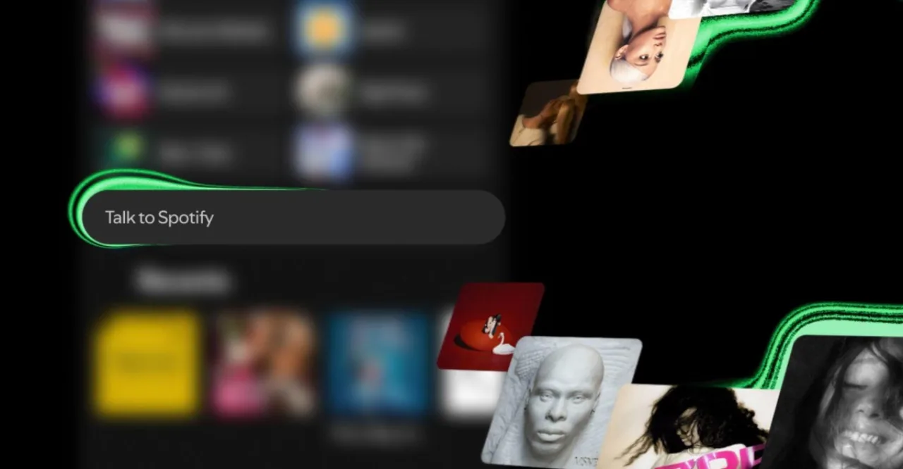 Imagem ilustrativa: Talk to Spotify chega ao beta: IA conversa com música