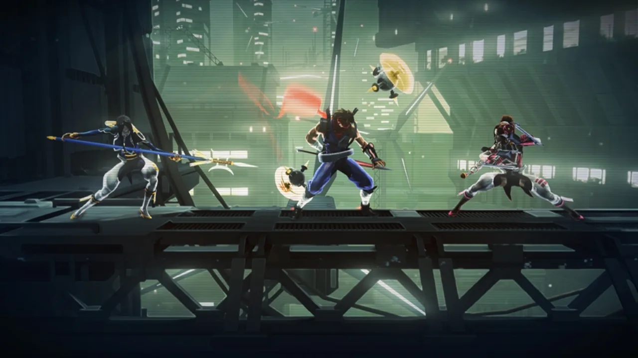 Cena do jogo Strider