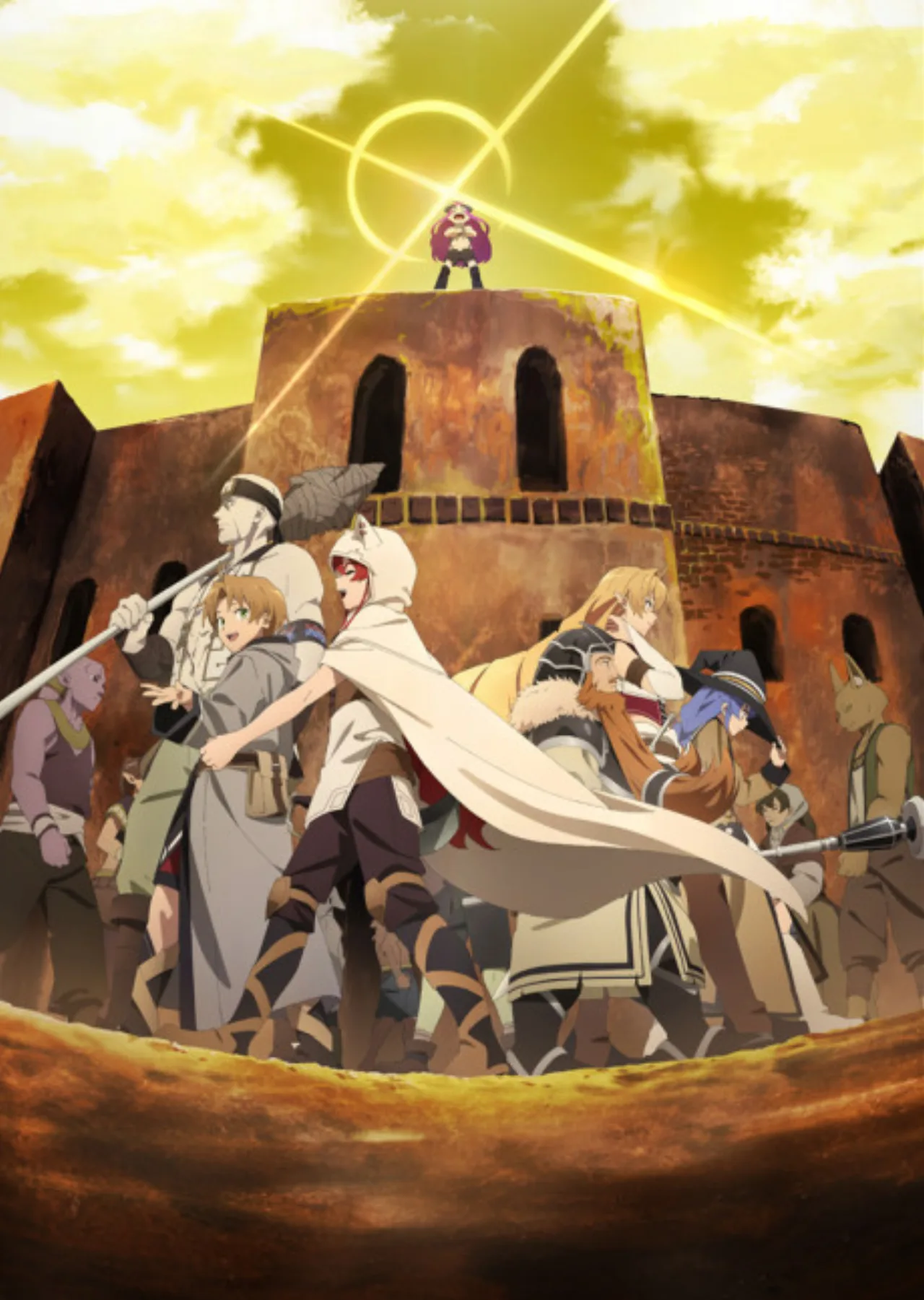Cena do anime Mushoku Tensei: Jobless Reincarnation