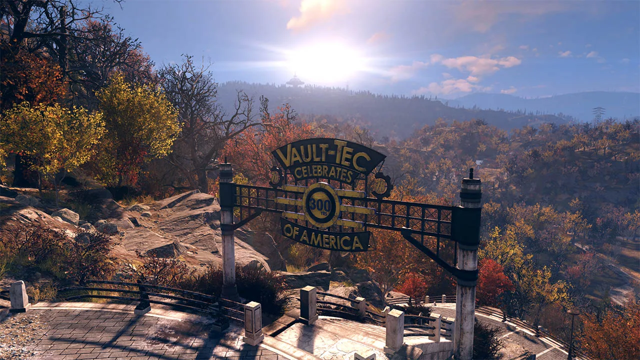 Cena do jogo Fallout 76