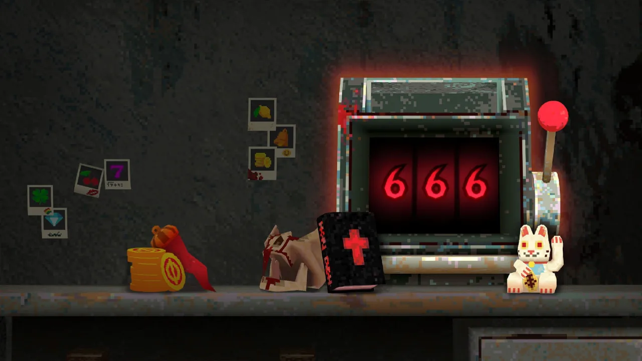 Cena do jogo CloverPit