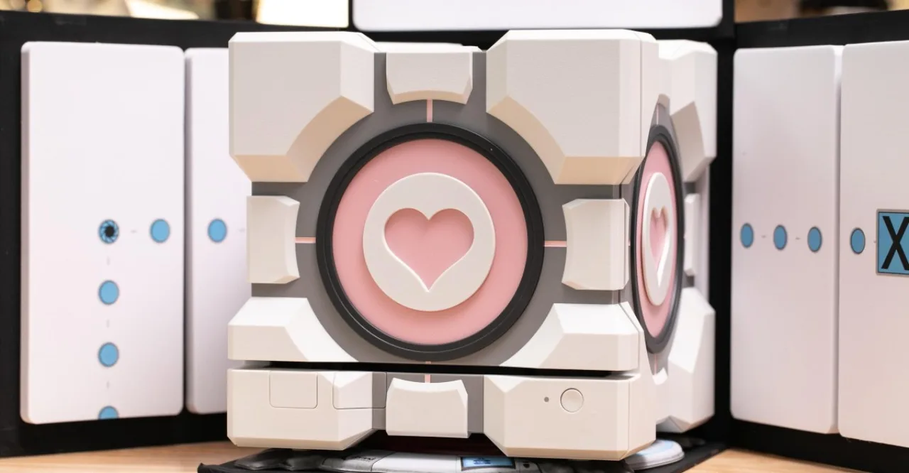 Imagem ilustrativa: Dbrand cancela Companion Cube para Steam Machine após ação da Valve