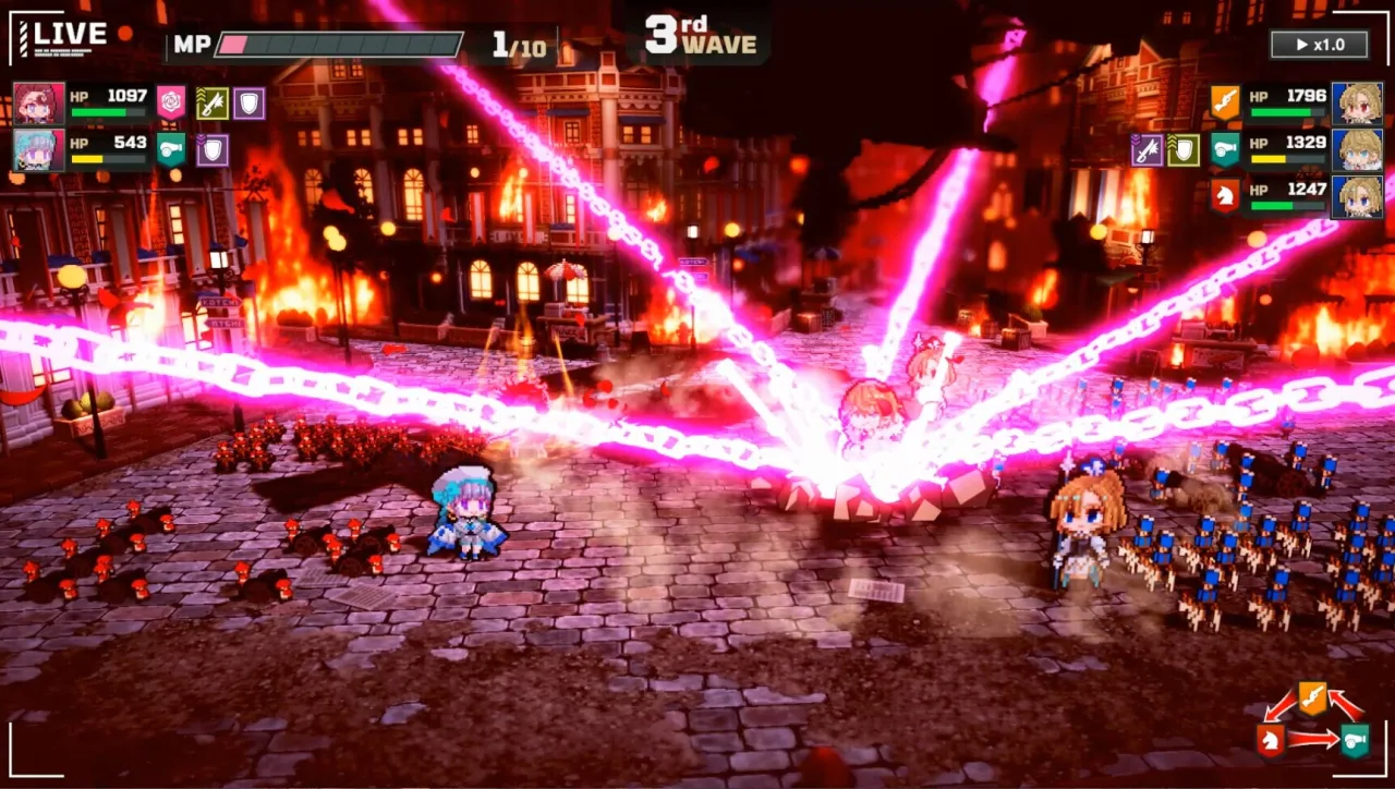 Cena do jogo The Great Villainess: Strategy of Lily
