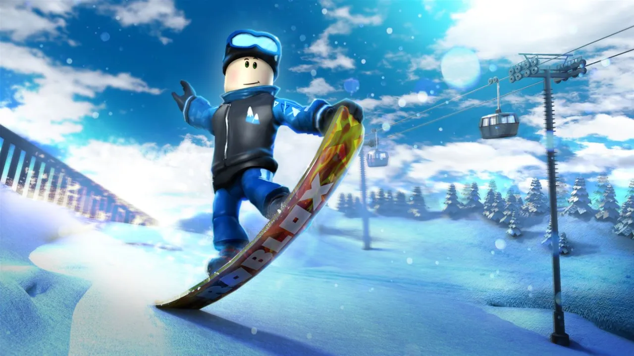 Cena do jogo Roblox