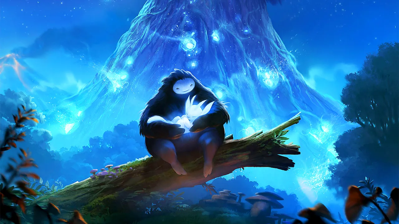 Cena do jogo Ori and the Blind Forest
