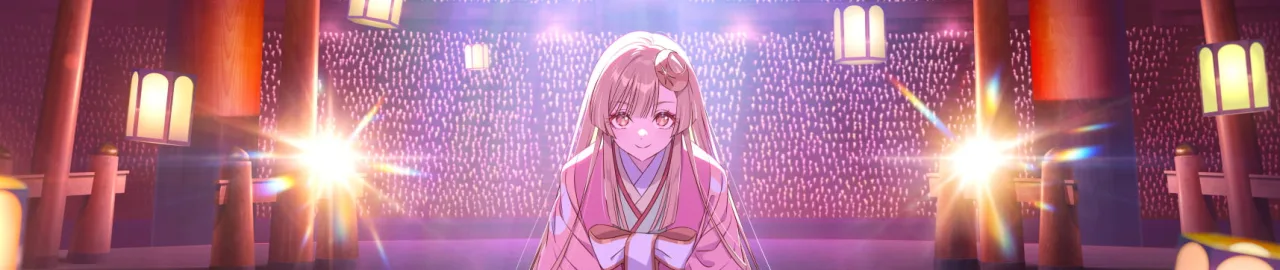 Cena do anime Cosmic Princess Kaguya