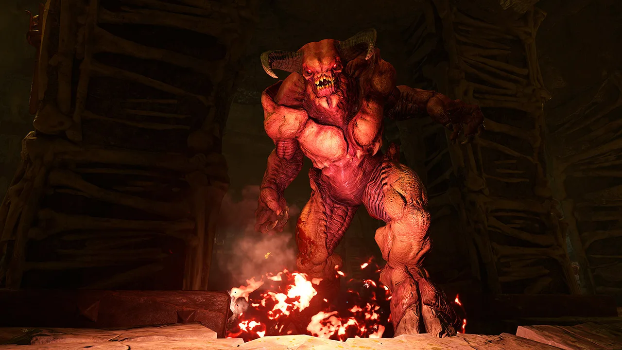 Cena do jogo Doom