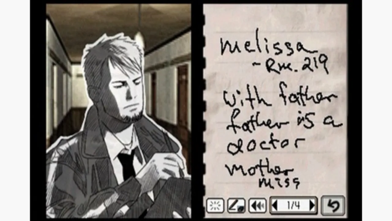 Cena do jogo Hotel Dusk: Room 215