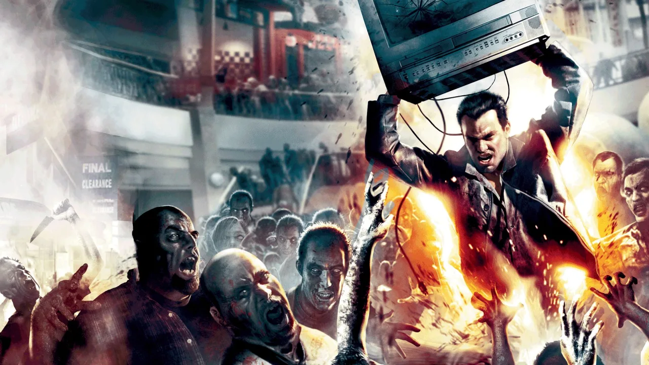 Cena do jogo Dead Rising