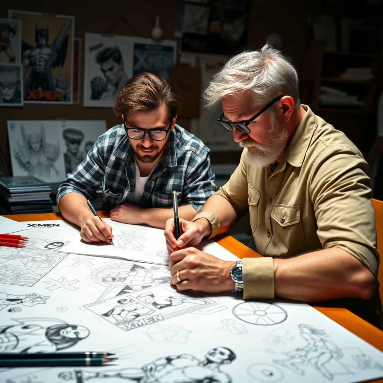 Imagem ilustrativa: Chris Claremont & John Byrne: a parceria que definiu os X-Men