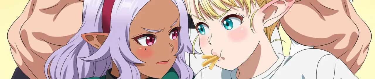 Cena do anime Plus-Sized Elf