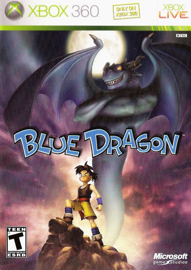 Cena do jogo Blue Dragon