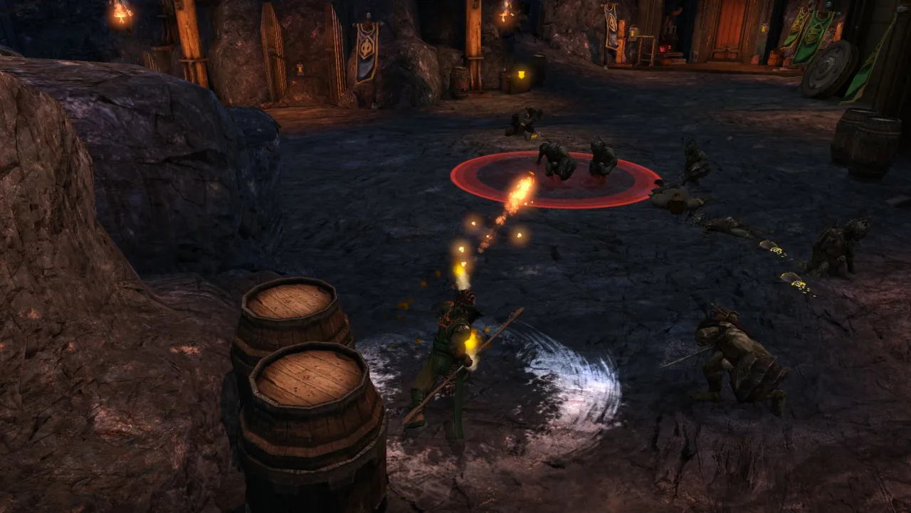 Cena do jogo Dungeons & Dragons