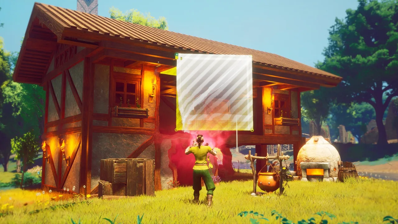Cena do jogo Dragonwilds — expansão de RuneScape