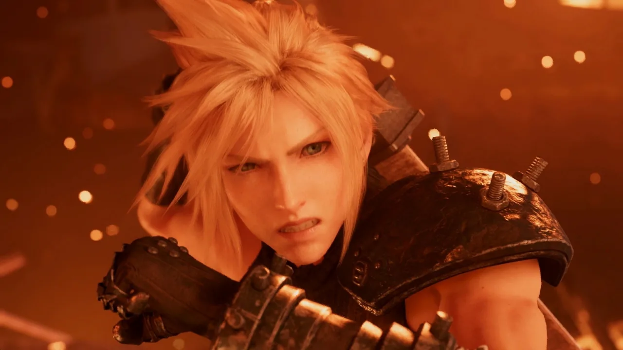 Cena do jogo Final Fantasy VII Revelation