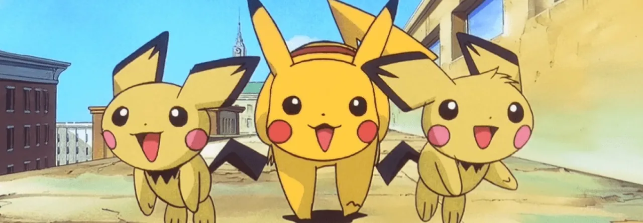 Cena do anime Pichu