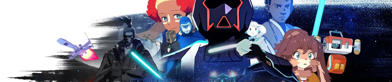 Cena do anime Star Wars