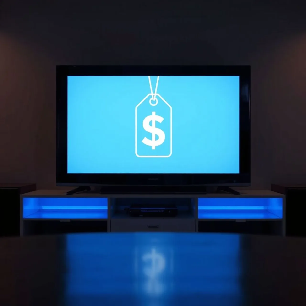 Logo da Discovery+ exibido em tela de TV ao lado dos novos valores $6,99 e $11,99 para os planos com e sem anúncios